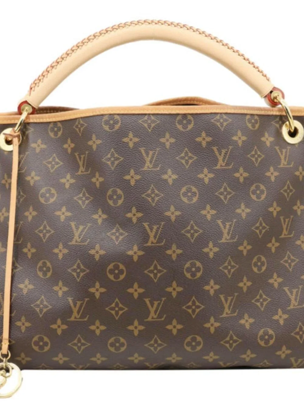 Louis Vuitton  Artsy MM Monogram Canvas Hobo Bag Brown